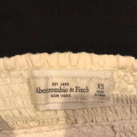 Abercrombie & Fitch strapless laced dress size XS - Picture 3 of 3